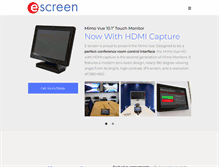 Tablet Screenshot of e-screen.co.uk